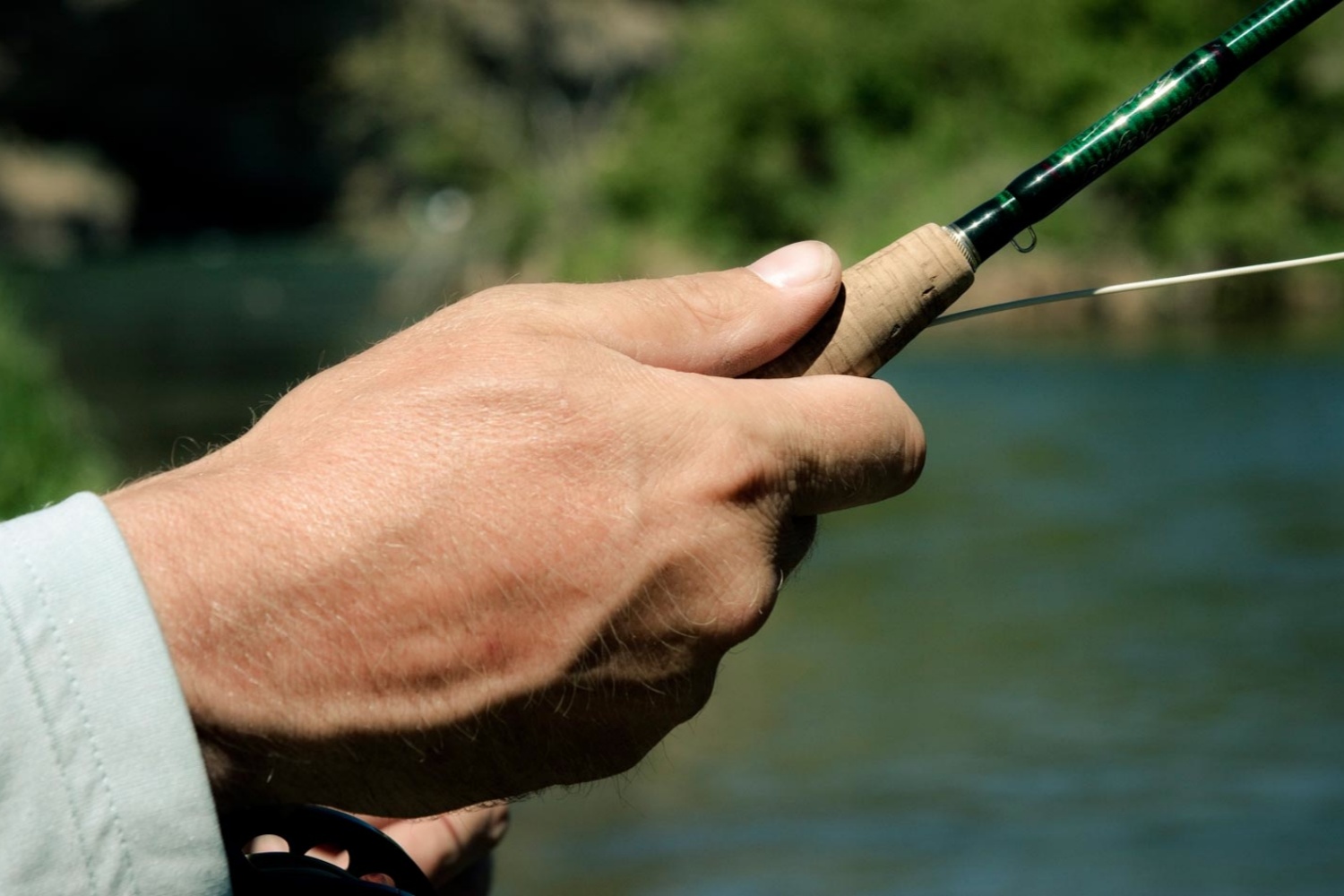 fishing rod grip