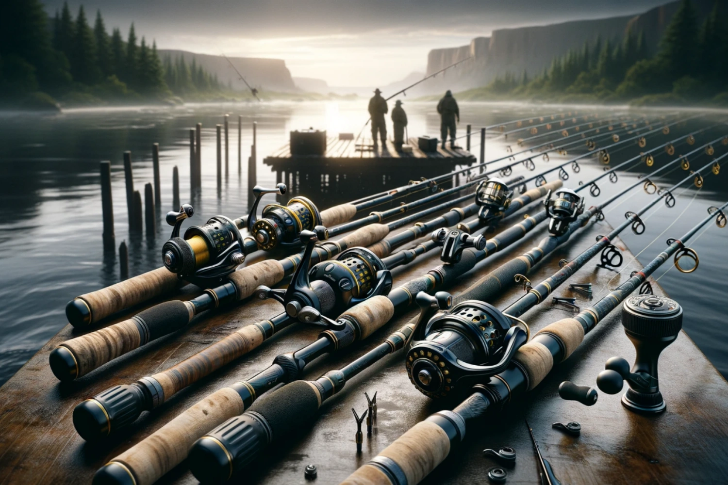 DALL·E-2024-03-04-09.09.53-Create-a-highly-detailed-and-realistic-image-featuring-Reel-Seats-on-fishing-rods-with-dimensions-of-1500x1000.-The-image-should-highlight-the-integr