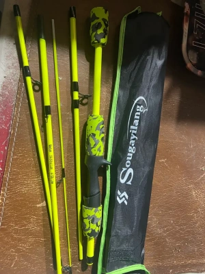 Ultralight 5-Section Travel Fishing Rod